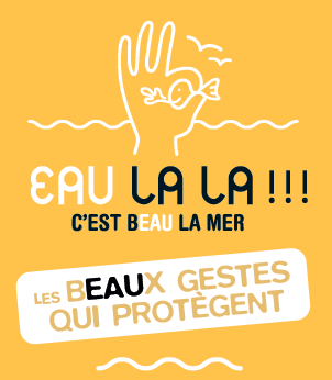 La campagne "Eau la la, C'est beau la mer" se dote d'une nouvelle fiche "La plage, je la partage"