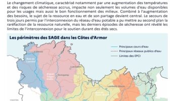 Publication "L'eau sur le territoire costarmoricain"